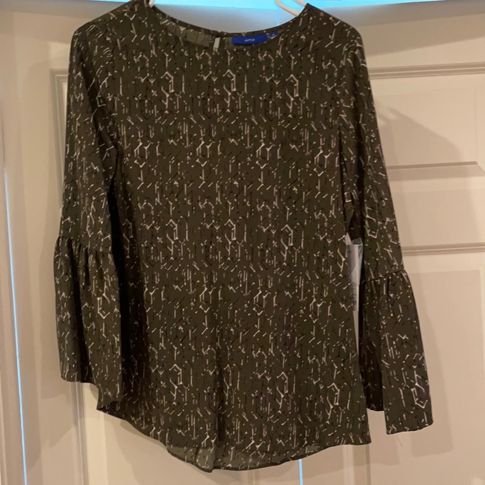 Grey Printed blouse